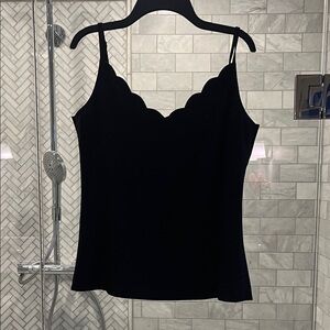 Ted Baker Black Scalloped Camisole